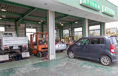 車両の引き渡し